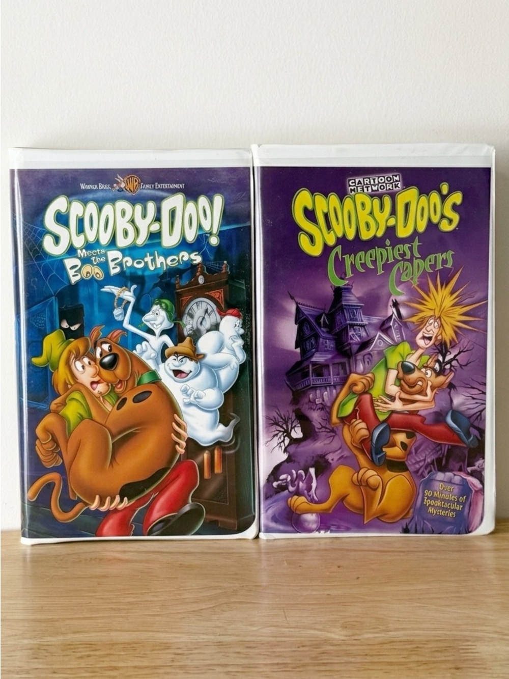 Scooby-Doo Meets The Boo Brothers  Creepiest Capers Cartoon Network WB VHS Lot 2